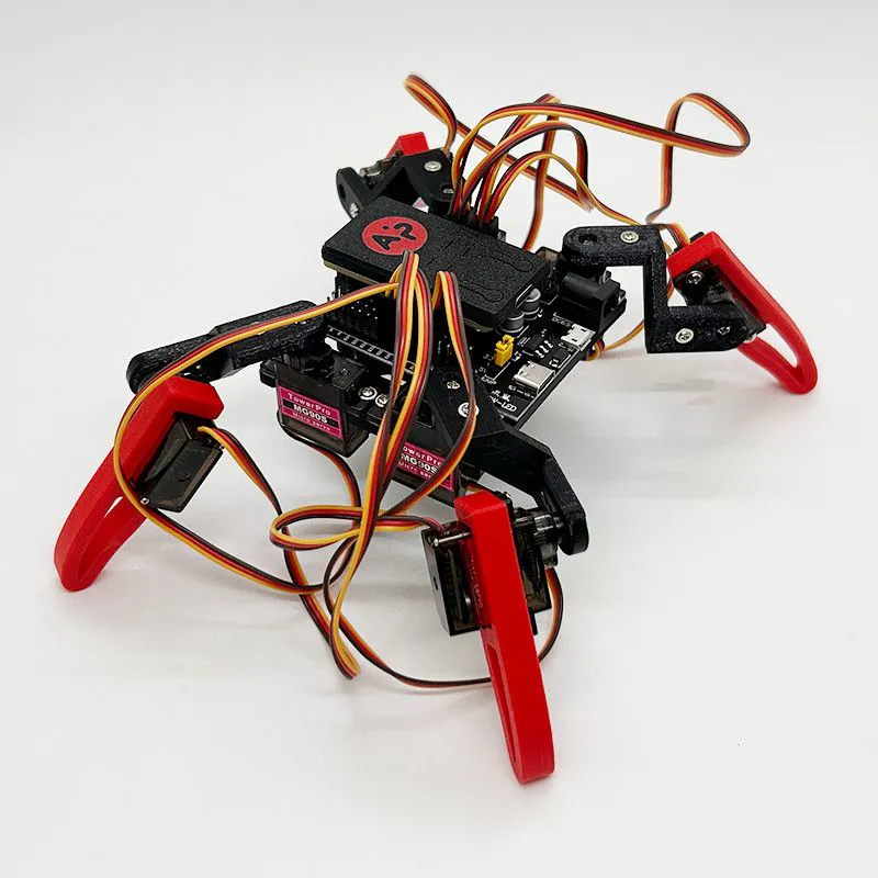 DIY Voice-Controlled Quadruped Robot Kit gallery photo