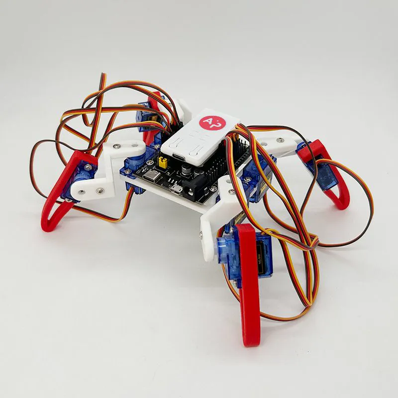 ESP32 quadruped robot demo