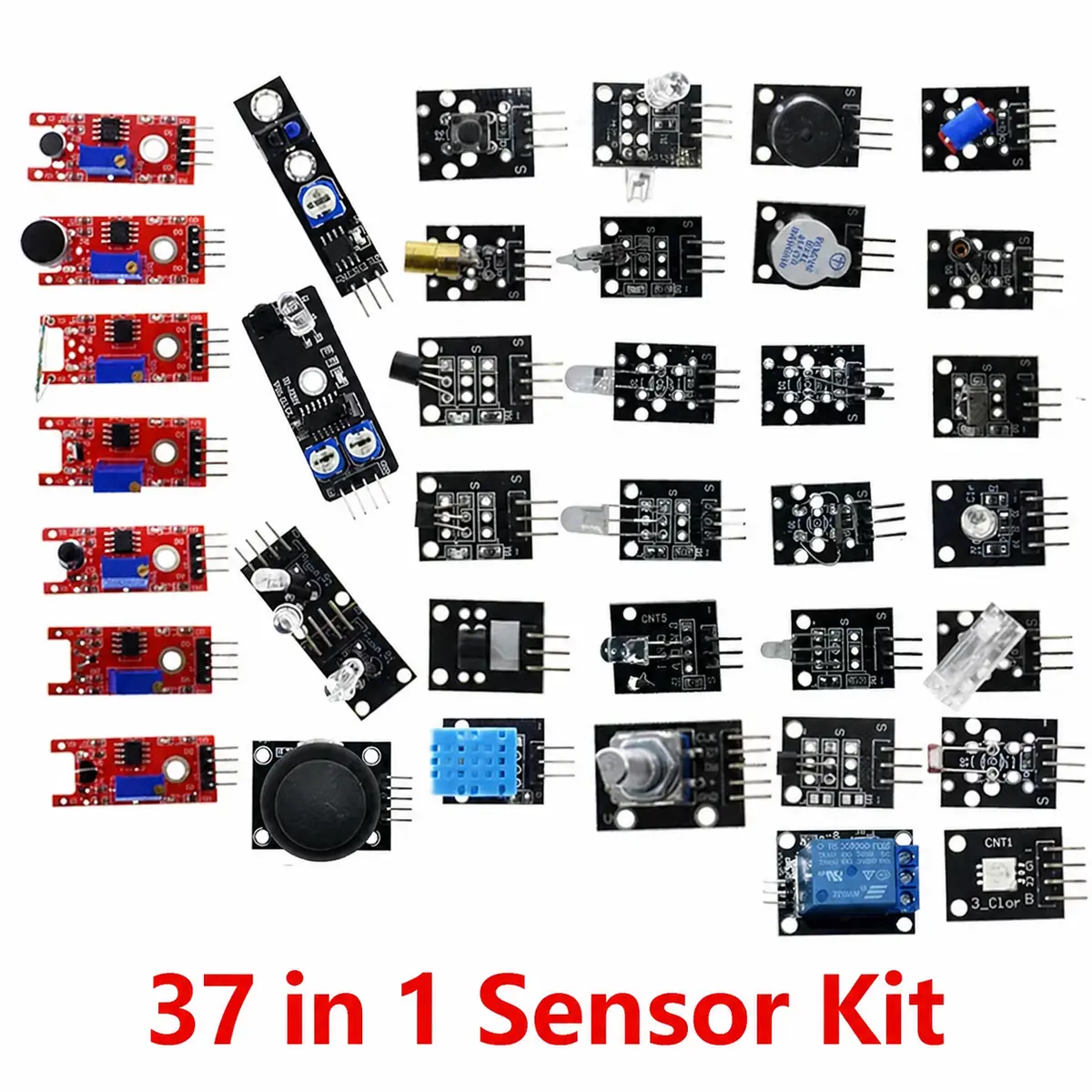 37 in 1 sensor kit modules for ESP32 and Arduino
